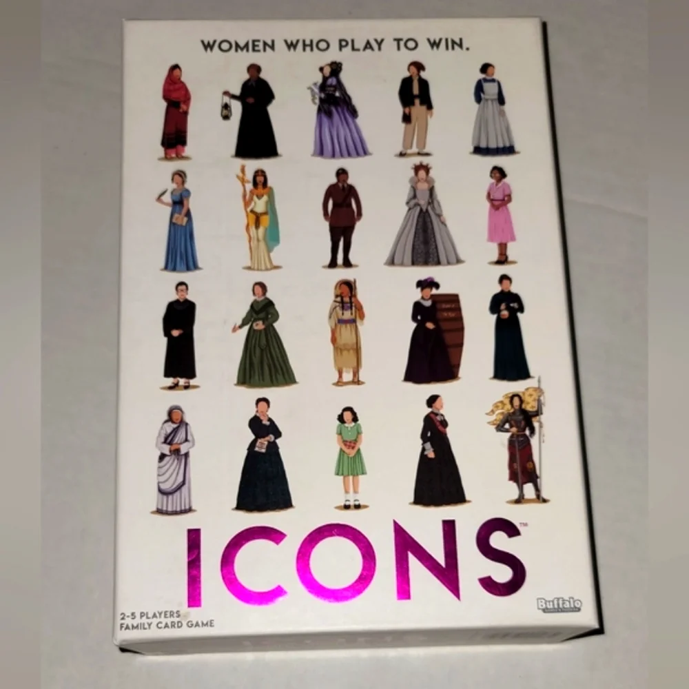Icons board game  women who play to win